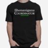 Shenanigans Coordinator Funny Teacher St Patricks Day T-Shirt