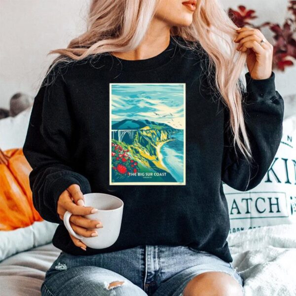 Shepard Fairey Big Sur Coast Poster Artist Edition 2022 Sweater