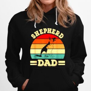 Shepherd Dad Dog Vintage Hoodie