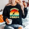 Shepherd Dad Dog Vintage Sweater