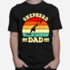 Shepherd Dad Dog Vintage T-Shirt