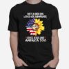 Shes A Good Girl Loves Her Submariner Loves Jesus And America Too T-Shirt