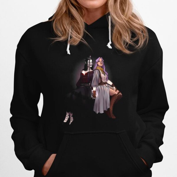 Shes Like Music Imogen And Laudna Critical Role Hoodie