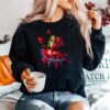 Sheshaon Crystal Rose Look Logo 2X Print Front And Back Sweater