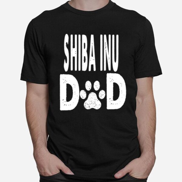 Shiba Inu Dad Dog Owner T-Shirt