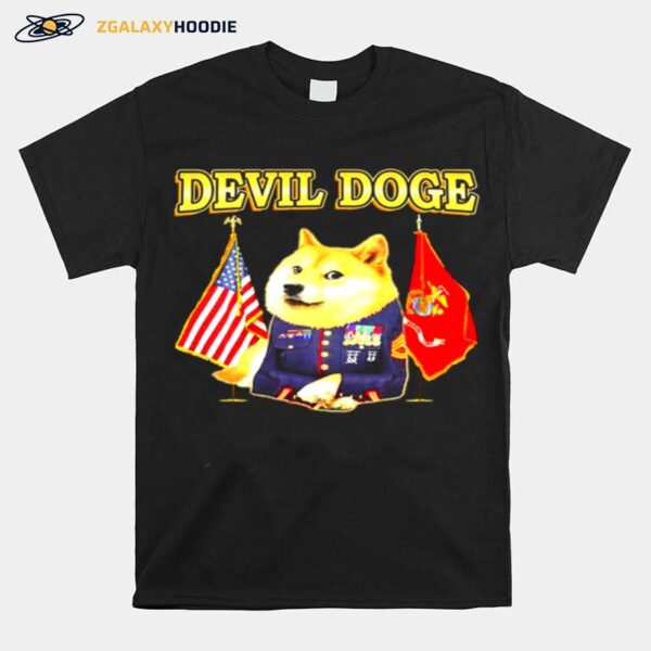 Shiba Inu Devil Doge T-Shirt