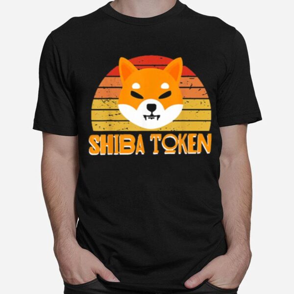 Shiba Inu Token Crypto Coin Cryptocurrency Shiba Vintage T-Shirt