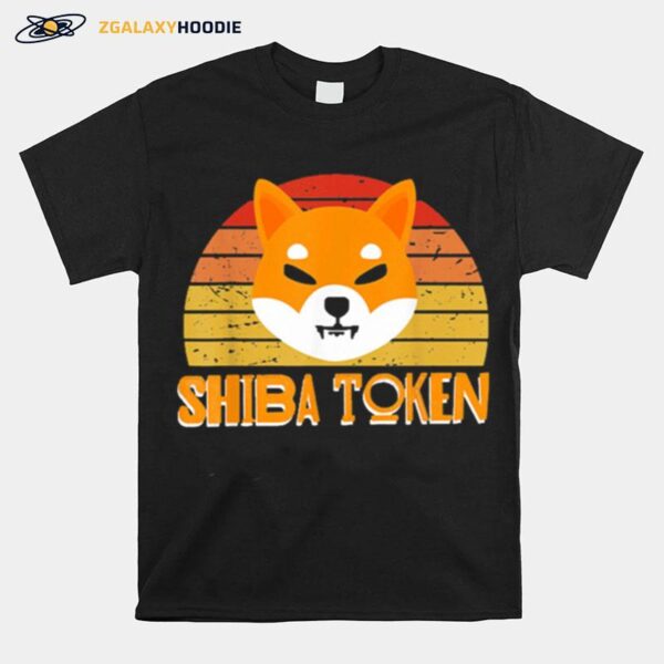 Shiba Inu Token Crypto Coin Cryptocurrency Shiba Vintage T-Shirt