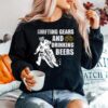 Shifting Gears And Drinking Beers Sweater