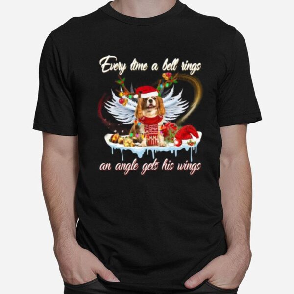 Shih Tzu A Bell Rings An Angel Gets His Wings T-Shirt