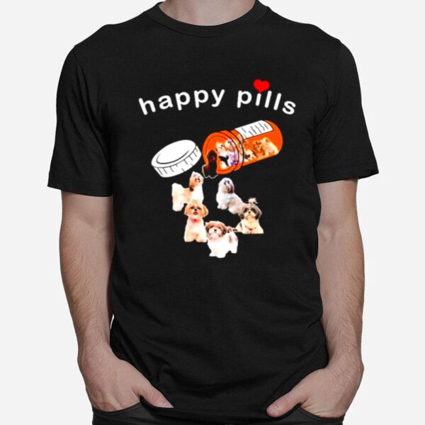 Shih Tzu Happy Pills Classic T-Shirt