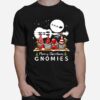 Shinesnow Guitar Shaped Merry Christmas Gnomies Christmas T-Shirt