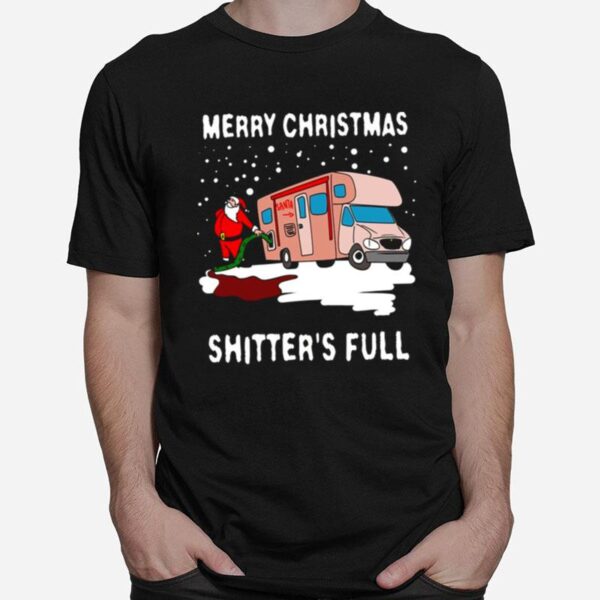 Shitters Full Merry Christmas T-Shirt