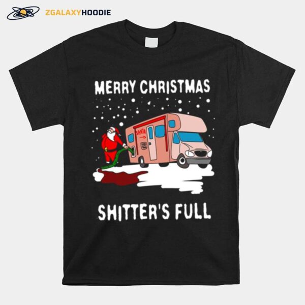 Shitters Full Merry Christmas T-Shirt