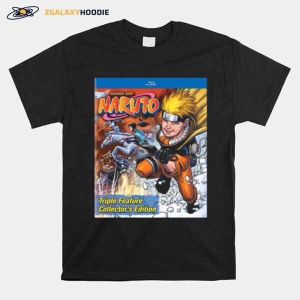 Shonen Jump Naruto Triple Feature Collectors Edition T-Shirt