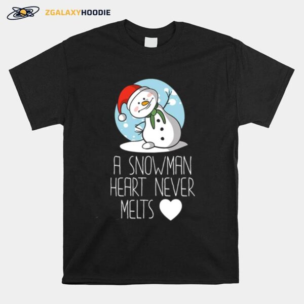 Sia Song A Snowman Heart Never Melts Snow T-Shirt