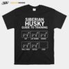 Siberian Husky Guide To Training T-Shirt