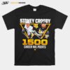Sidney Crosby Pittsburgh Penguins 1500 Career Points T-Shirt