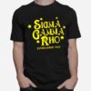 Sigma Gamma Rho Established 1922 T-Shirt