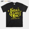 Sigma Gamma Rho Established 1922 T-Shirt