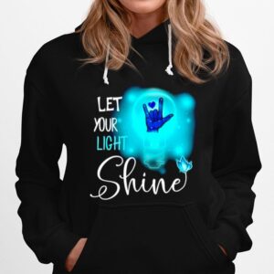 Sign Language Let Your Light Shine Hoodie