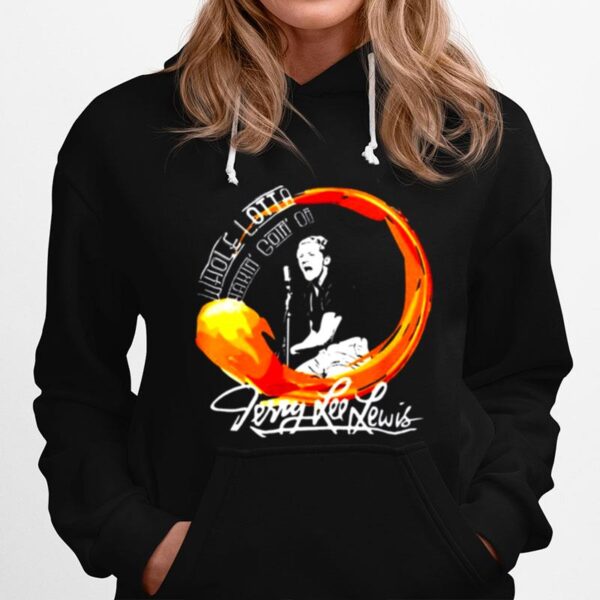 Signature Art The Killer Jerry Lee Lewis On The Show Hoodie