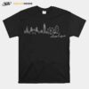 Signature London City Skyline England Souvenir T-Shirt