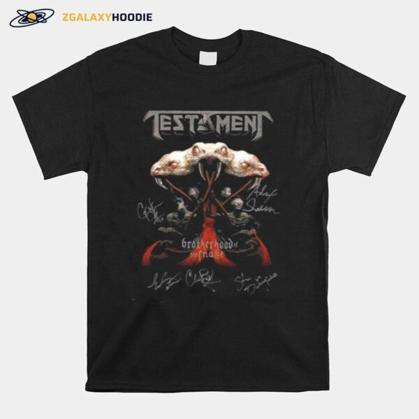 Signatures Design Testament Band T-Shirt