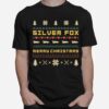 Silver Fox Merry Christmas Ugly Christmas T-Shirt