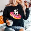 Sily Illustratio Siberian Funny Husky Donut Sweater