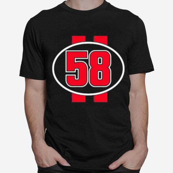 Simoncelli 58 Motogp T-Shirt