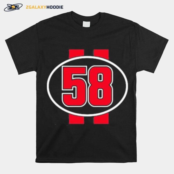 Simoncelli 58 Motogp T-Shirt