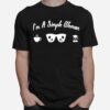 Simple Coffee Travel Book Cute T-Shirt