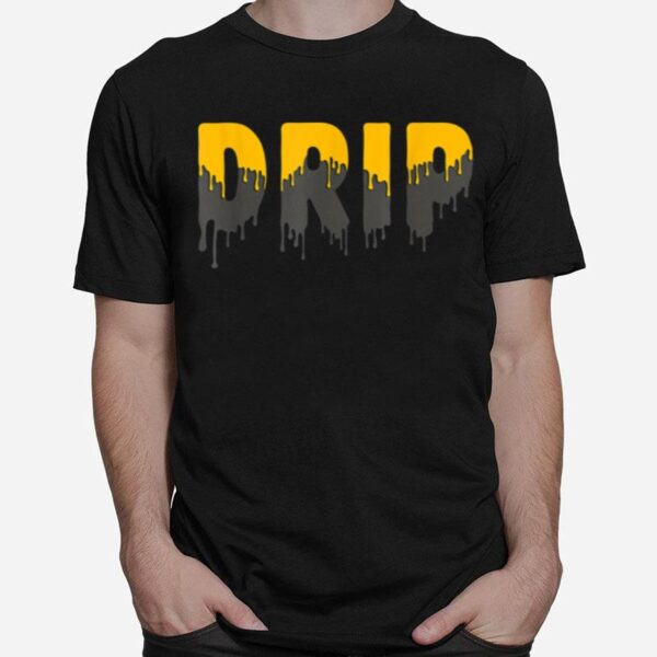 Simpledrip Made To Match Jordan9 University_Gold Retro T-Shirt