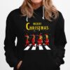 Simps Merry Chirstmas On Abbey Road Hoodie