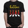 Simps Merry Chirstmas On Abbey Road T-Shirt