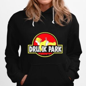 Simpson Jurassic Drunk Park Hoodie