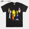 Simpsons Springfield Z Dragonball T-Shirt