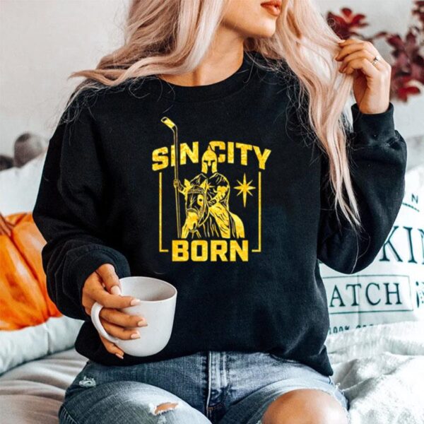 Sin City Born Vegas Golden Knights Sweater