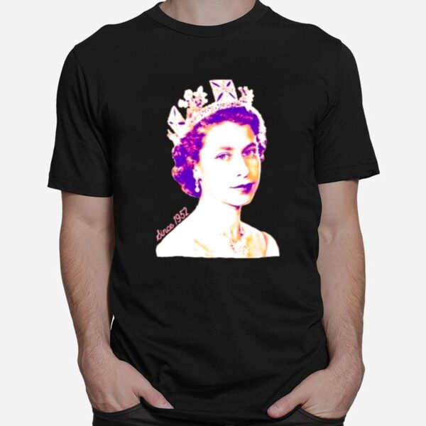 Since 1952 God Save The Grl Pwr Anglophile Rip Queen Elizabeth Ii T-Shirt