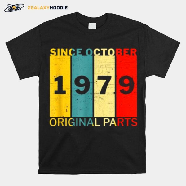 Since October 1979 Original Parts Joke Vintage T-Shirt