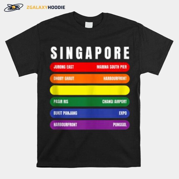 Singapore Inspired Buki Panjang Related Changi Airport T-Shirt