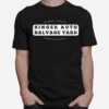 Singer Auto Salvage Yard Sioux Falls South Dakota T-Shirt