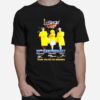 Singin In The Rain 70Th Anniversary Thank You For The Memories Signatures T-Shirt