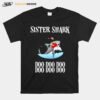 Sister Shark Doo Doo Doo Doo Doo Doo Christmas T-Shirt