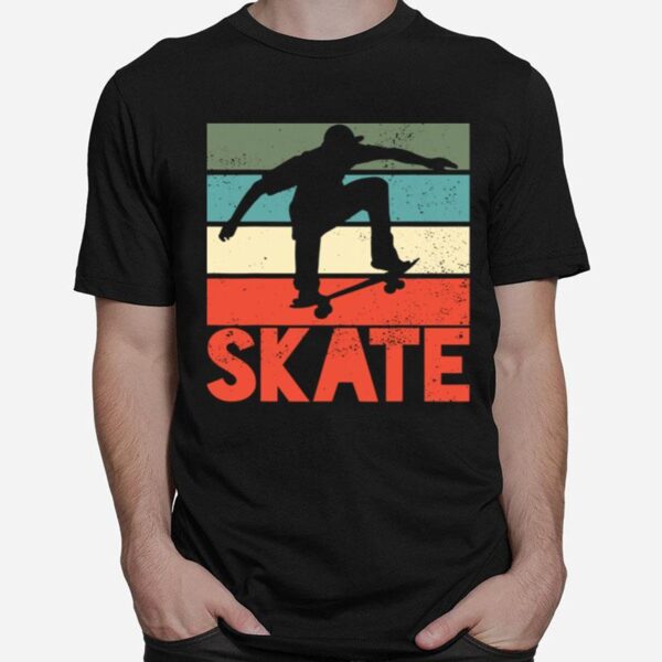 Skate Skateboarding Vintage T-Shirt