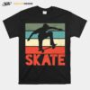 Skate Skateboarding Vintage T-Shirt