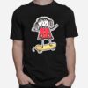 Skateboard Girl And Girls Skateboards T-Shirt