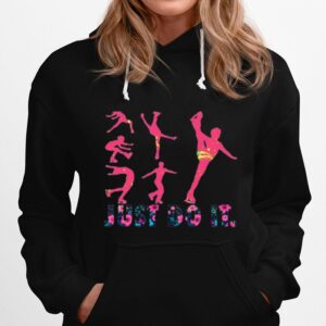 Skating Flowers Just Do It Hoodie