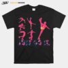 Skating Flowers Just Do It T-Shirt